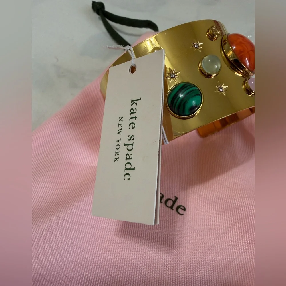 KATE SPADE ON THE ROCKS CELESTIAL CUFFS - Picture 4 of 17